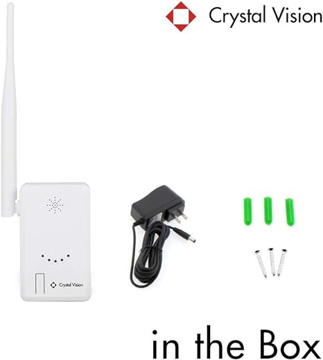 Crystal Vision IPC Router/Repeater (Extend Wireless Range) for CVT9604E-3010W HD Wireless Surveillance System NVR CCTV