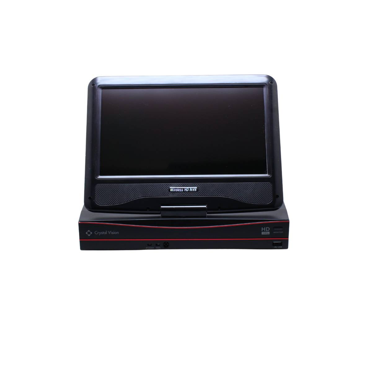 8CH Crystal Vision Wireless NVR with 10.1 In Built-in Monitor 2TB HDD for Replacement (Used- Grade A)