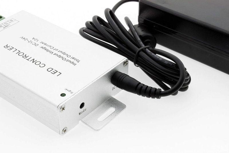 Crystal Vision 12V - 24V DC 12A 240W 44Key Remote Controller for RGB LED Strip 5050 3528 SMD - variant_title - LED Accessory