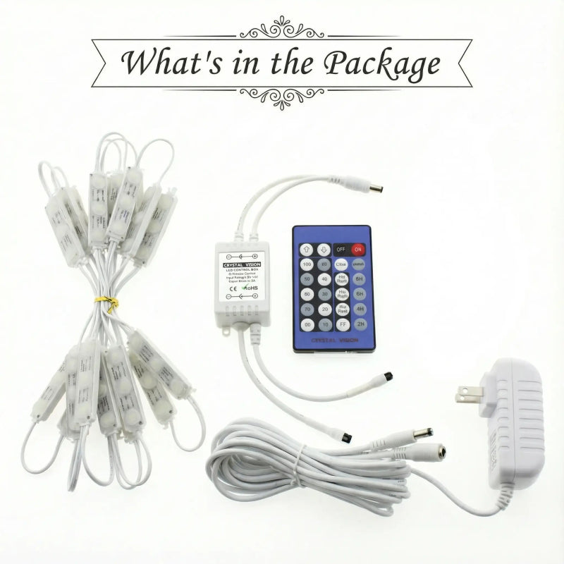 Crystal Vision Bunk Bed LED DIY Kit (Cool White) Bunk Bed