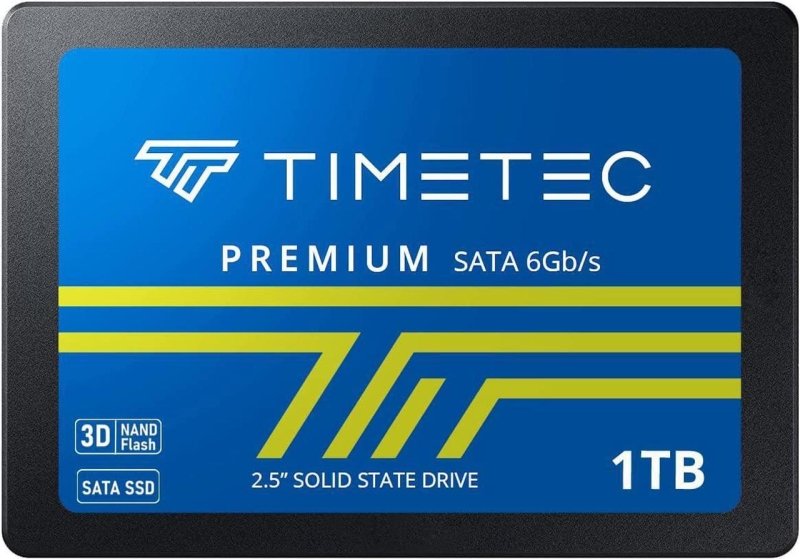 Timetec 1TB 3D NAND SSD - Fast Solid State Drive – Crystal Vision