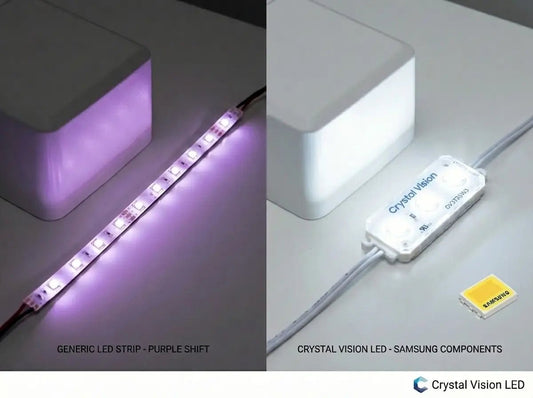 Not All LEDs Are Created Equal: The "Samsung Chip" Difference - Crystal Vision