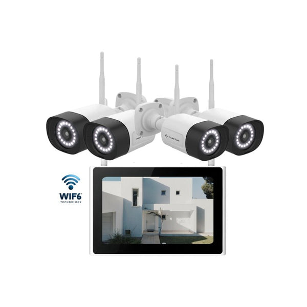 Crystal Vision 10CH WiFi6 NVR with 10.1