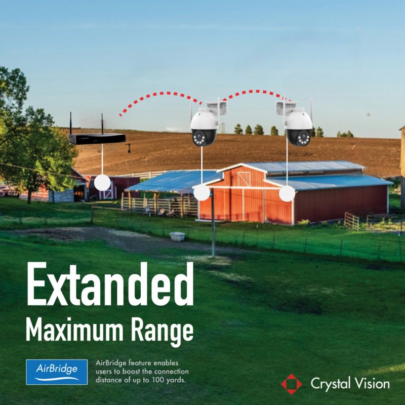 10 - Channel WiFi6 NVR, 2TB HDD & 3MP Pan - Tilt Floodlight Cameras | Audio Siren Security System (4 Pan - tilt Cameras) - variant_title - Security Camera System