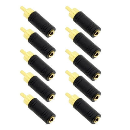 1/8" 3.5mm Microphone AUX Speaker Audio Out Adapter for CCTV DVR & NVR (10pcs) - variant_title - CCTV Accessory