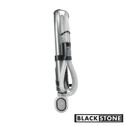 (2024 New Release) BLACKSTONE Stainless Steel U Bike Lock - Secure 130dB Alarm System, 14mm Reinforced Shackle - Ideal for Urban Cyclists & E - Bikes w/Double - Looped Steel Cable - variant_title - Bike Lock