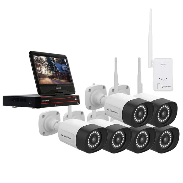 Crystal Vision 8CH NVR with 10.1