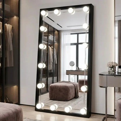 Crystal Vision LUMI Hollywood Vanity Light Kit – 12Bulbs - Hollywood Mirror Light, LED Lighting DIY Kit - LED Light - LUXI12