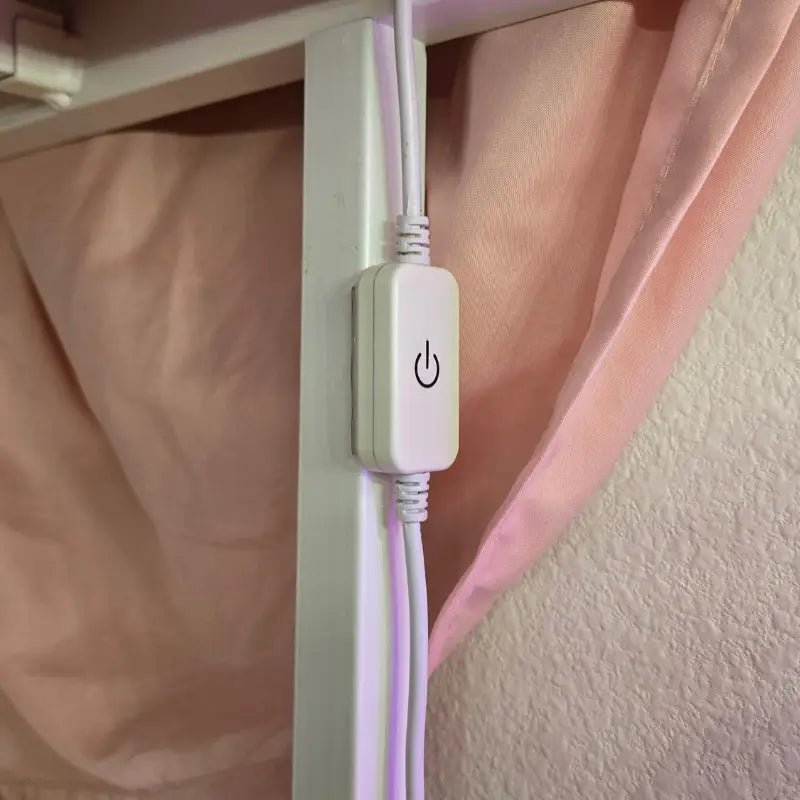 Crystal Vision Bunk Bed Desk LED Light Kit – 12.5ft Warm White - Bunk Bed, LED Lighting DIY Kit - LED Light - CVT-LED-BK25W