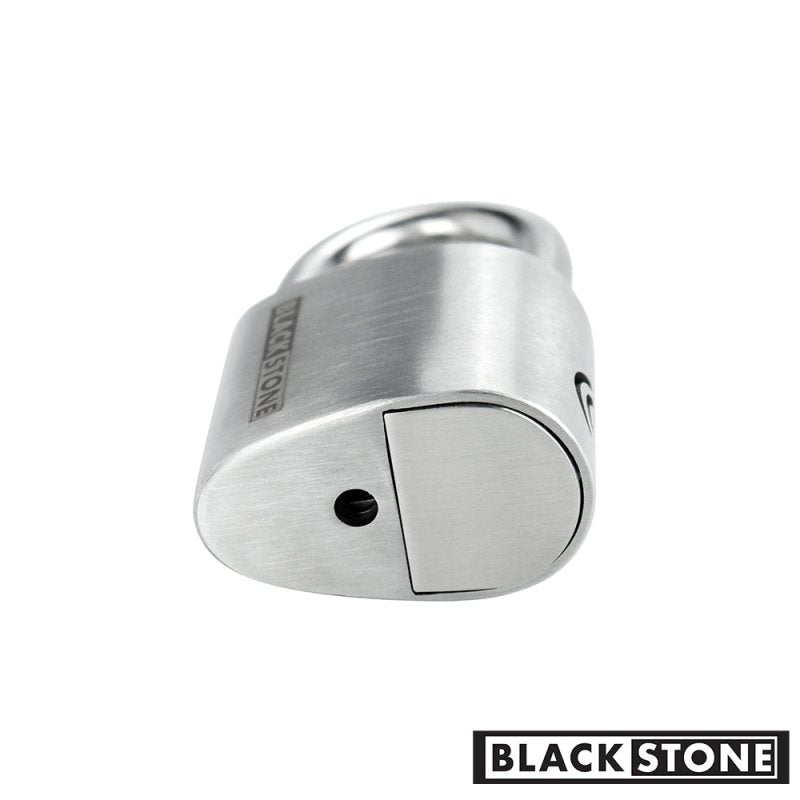 Blackstone 12mm 304 Stainless Steel 130dB Alarm Pad Lock Weather Proof Heavy Duty Multi Purpose (12mm) - variant_title - padlock