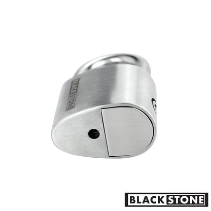 Blackstone 12mm 304 Stainless Steel 130dB Alarm Pad Lock Weather Proof Heavy Duty Multi Purpose (12mm) - variant_title - padlock
