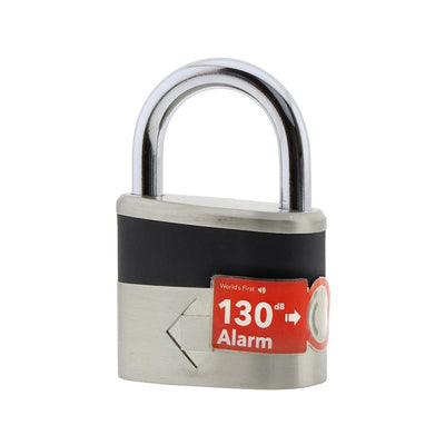 Blackstone 10mm Alarm Padlock – 130dB Smart Lock
