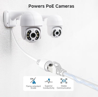 Cat5e Ethernet Cable - 9 ft 10 inchs - White Patch Cable - Network Cable - Ethernet Cord - variant_title - CCTV Cable