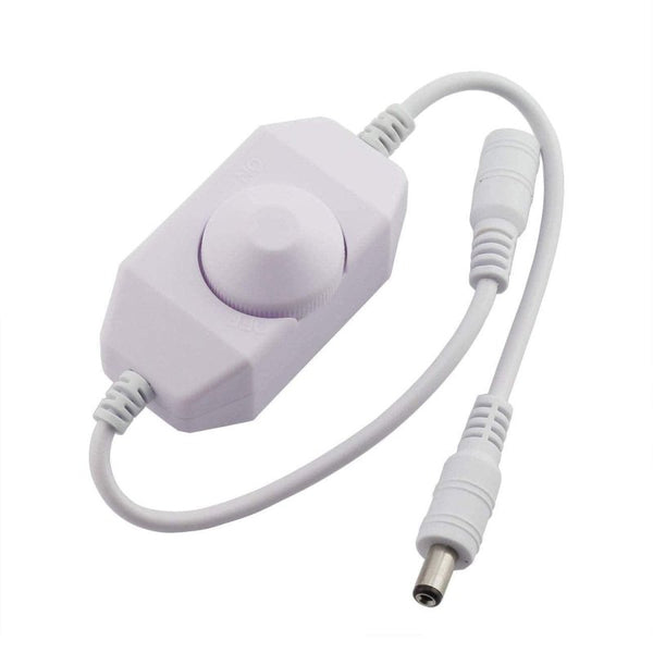Crystal Vision DC12V LED Strip Knob Rotate Dimmer Switch
