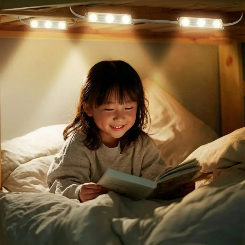 Crystal Vision Bunk Bed Desk LED Light Kit – 12.5ft Warm White Bunk Bed