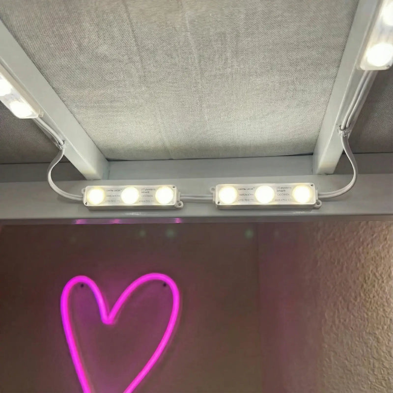 Crystal Vision Bunk Bed Desk LED Light Kit – 12.5ft Warm White Bunk Bed