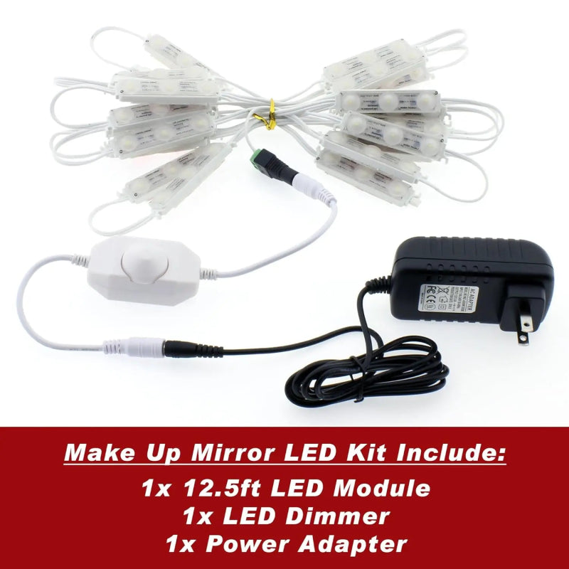 Crystal Vision Bunk Bed Desk LED Light Kit – 12.5ft Warm White - Bunk Bed, LED Lighting DIY Kit, - LED Light