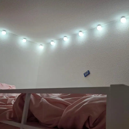 Crystal Vision Bunk Bed LED Bulb Light Kit – 12 Dimmable Bulbs - Bunk Bed, LED Lighting DIY Kit, - LED Light