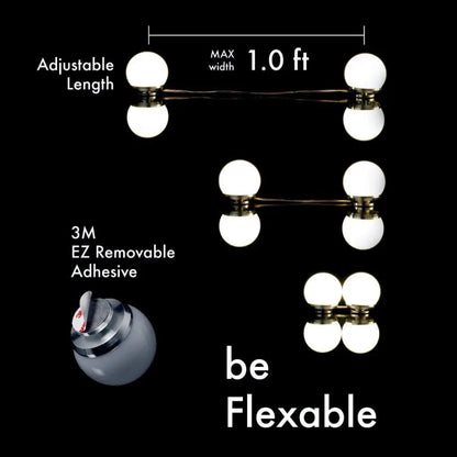 Crystal Vision Bunk Bed LED Bulb Light Kit – 12 Dimmable Bulbs - Bunk Bed, LED Lighting DIY Kit, - LED Light