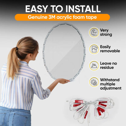 Crystal Vision Hollywood Makeup Mirror Light Kit – Warm White Hollywood Mirror Light