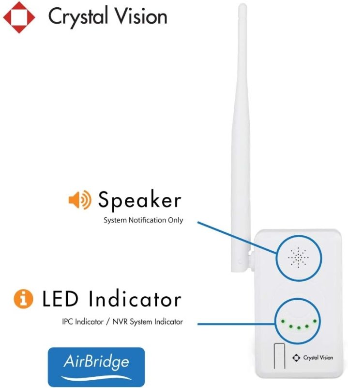 Crystal Phone Router Crystal Vision IPC Router / Repeater - Wireless Range Extender