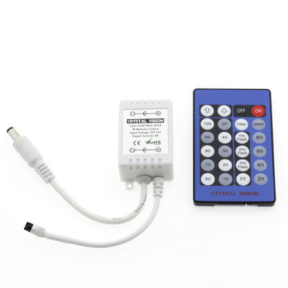Crystal Vision IR LED Controller with Built - In Timer(2H, 4H, 6H, 8H) with DC Connector - variant_title - LED Accessory