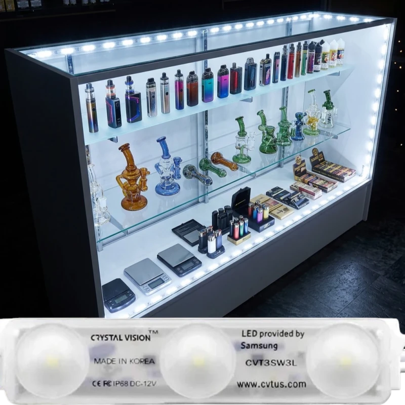 Crystal Vision LED DIY Kit 18ft (37 LED Modules) -Cool Whte LED Lighting DIY Kit