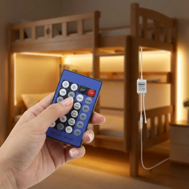 Crystal Vision LUMI Hollywood Vanity Light Kit – 12Bulbs Hollywood Mirror Light