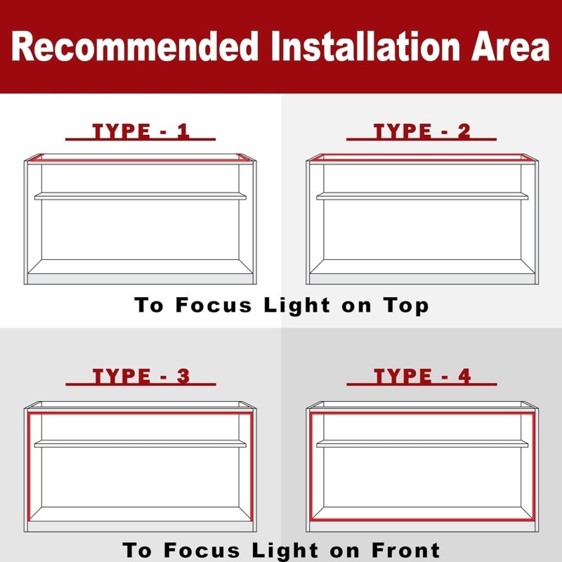 Crystal Vision Premium Pre - Installed LED Kit for Showcase, Display Case, Under Cabinet LED & Dressing Room Mirror - 12.5ft (W/ Dimmer) - variant_title - LED Light