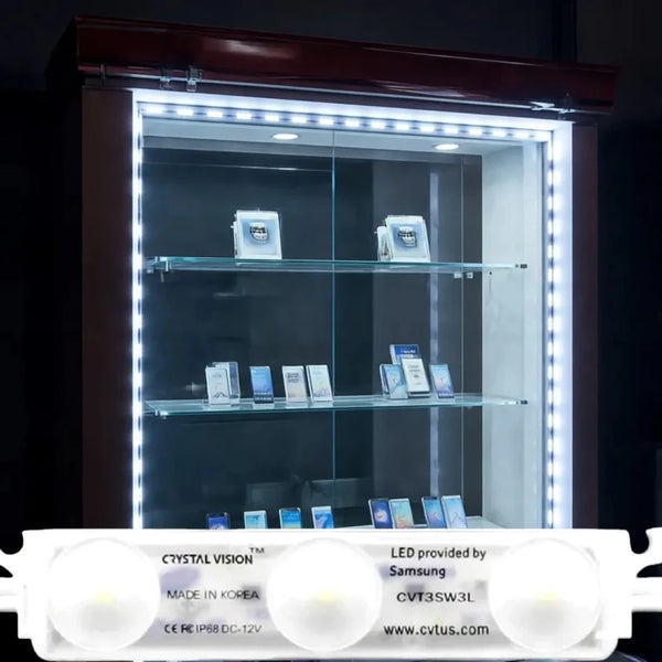 Crystal Vision Showcase LED DIY Kit 12.5ft | Cool White