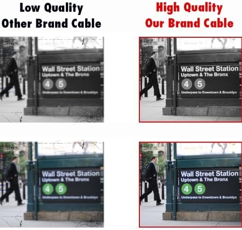 Crystal Vision Siamese Pre - made Video Power BNC Combo Cable for 1080P HD CVI, TVI, AHD w/coupler - Professional Grade (150ft) - variant_title - CCTV Cable